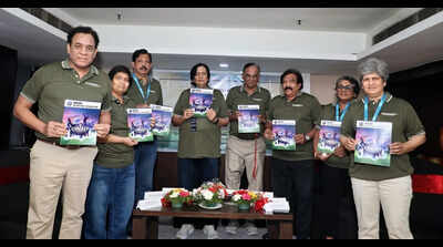 Unveiling of the new ICA logo and launch of the inaugural ICA newsletter at Hyderabad Chapter Meeting