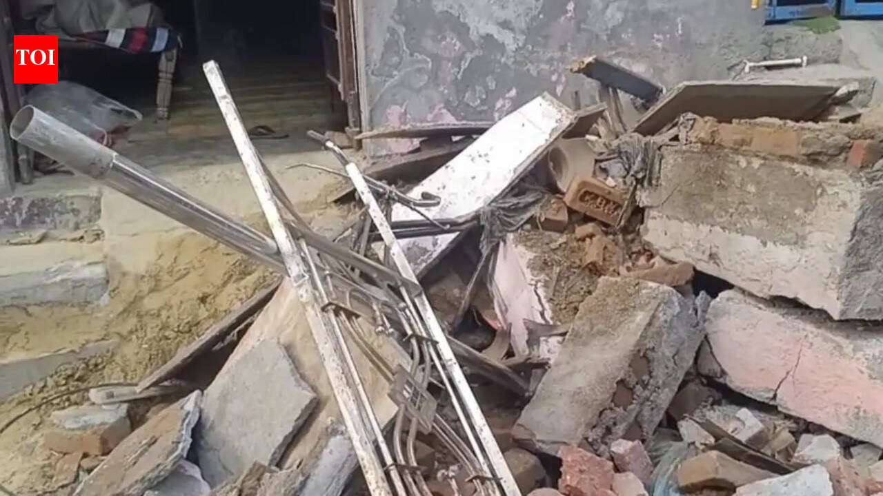 Woman dies as washroom built on balcony caves in
