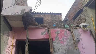 Woman dies as washroom built on balcony caves in