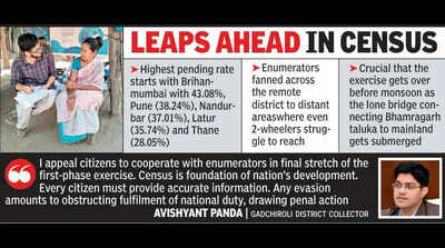 Once Forbidden Zone, Gadchiroli Leads Census With 99.5% Entries