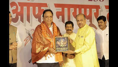 Mudhoji leads protest over Maratha map controversy