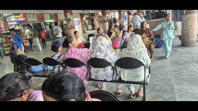 Heat multiplies bus-strike pain in Ludhiana.