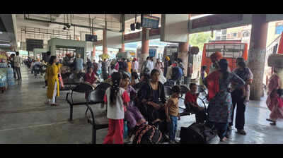 Heat multiplies bus-strike pain in Ludhiana.