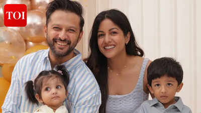 Ishita Dutta and Vatsal Sheth reveal daughter Veda's face on her first birthday; share adorable family photos