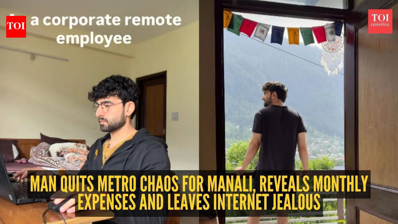 ₹14,000 rent, mountain views and zero commute: Remote worker's Manali life has city employees jealous
