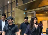 Aamir Khan and to-be-wife Gauri Spratt walk hand in hand at airport ahead of July wedding - Watch
