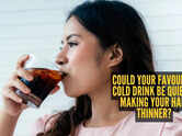 Cold drink causing hair loss: Is your daily soda habit damaging your hair? Here's what experts say