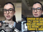 Canadian woman uses an Indian Thali as a jewellery organiser, and the desis lose it on the internet