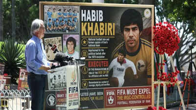  Protesters demand Iran's expulsion ahead of opener vs New Zealand