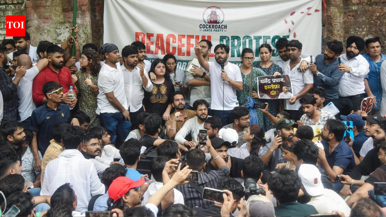 Haryana guest teacher suspended days after joining Cockroach Janta Party protest in Delhi