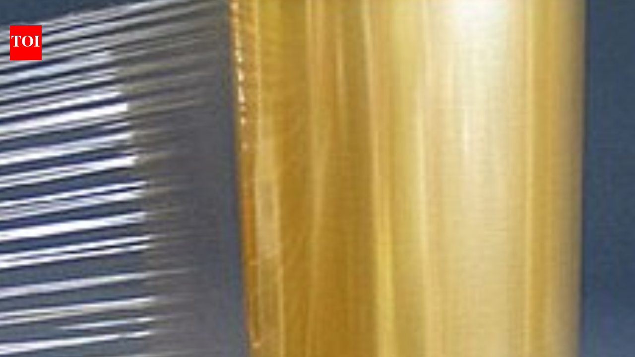 In 1933, a lab worker scrubbing a beaker found a green film that led to modern plastic wrap