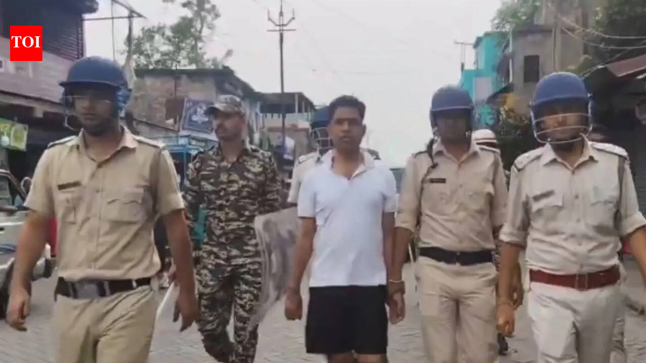 ‘Pushpa of Falta’, TMC leader Jahangir Khan paraded in shorts after arrest