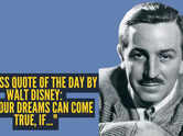 Success quote of the day by Walt Disney: "All our dreams can come true, if..."