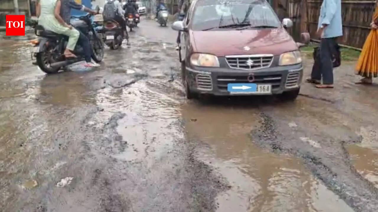 Monsoon exposes Silchar’s crumbling road infrastructure