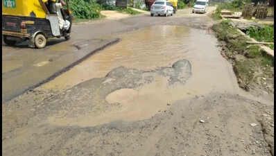 Monsoon exposes Silchar’s crumbling road infrastructure