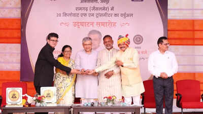 Union minister Ashwini Vaishnaw virtually inaugurates 20-kW FM radio transmitter in border area of Jaisalmer