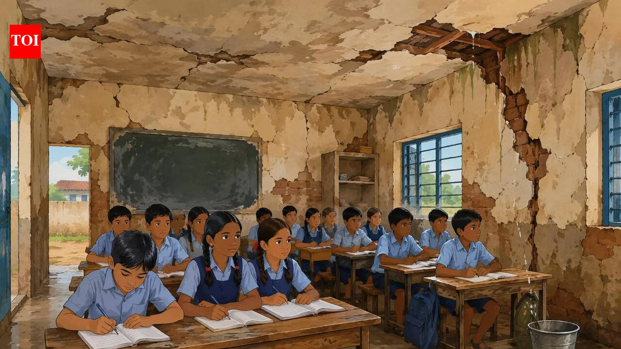 Delayed repairs leave 406 classrooms at risk in Mysuru