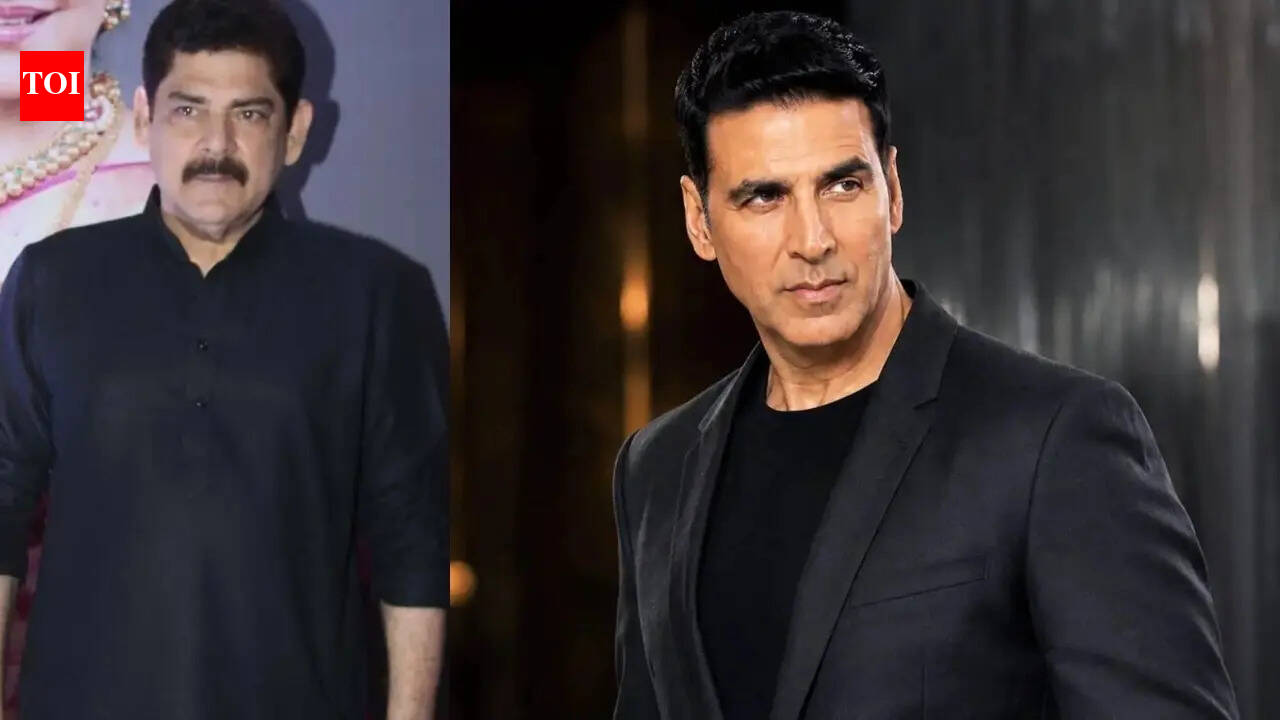 Akshay Kumar remembers the late Pankaj Dheer at 'Welcome To The Jungle' trailer launch as it happens to be his last film: 'Meri pehli film mein saath the'