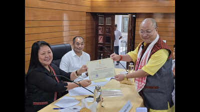 BJP's Tagak elected unopposed to RS from Arunachal