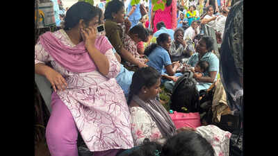NUHM nurses, doctors protest over pending salaries in Chennai