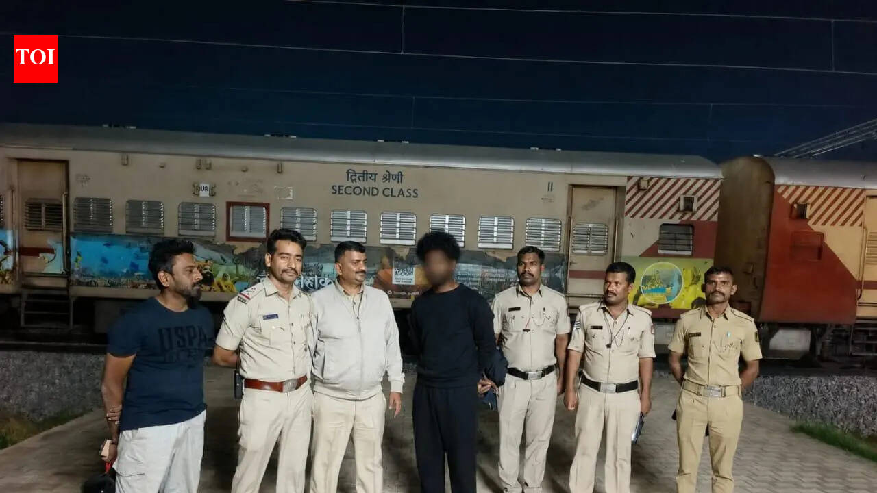 Cops save man trying to end life on rail track in Bengaluru