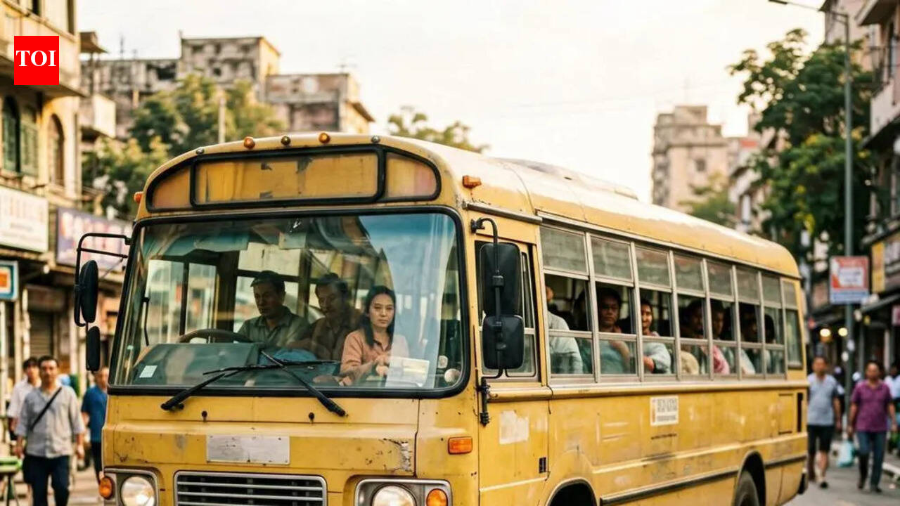 Man asleep behind parked school bus in Mumbai dies after driver reverses vehicle
