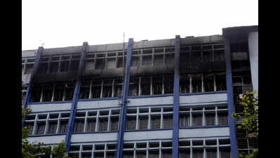 Cops probe how fire spread from 3rd to 10th floor of S 24 Pgns district HQ