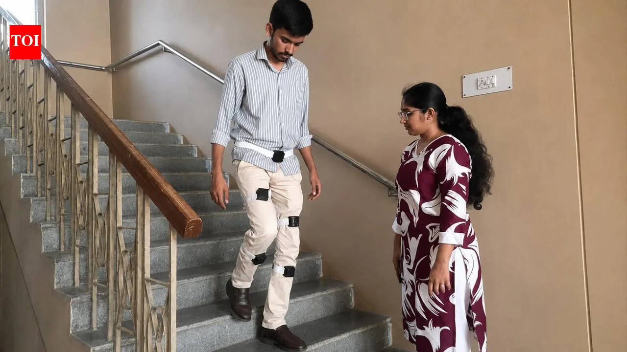 Smart watch for your knees? Team from Hyderabad’s Osmania University builds wearable health monitor