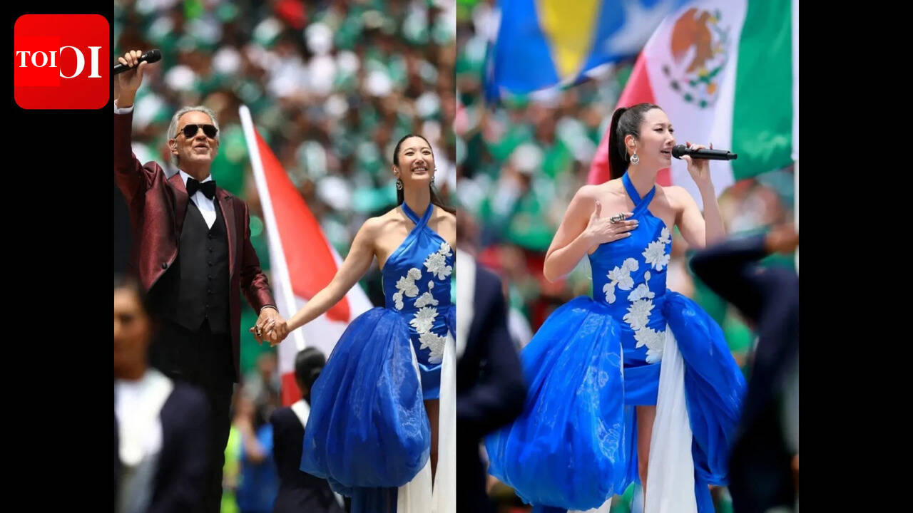 FIFA World Cup 2026: Andrea Bocelli and Ejae open tournament with 'DNA' performance