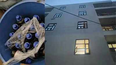 Nigerian woman ‘jumps’ to death during Burari drug raid; chemicals, narcotics seized