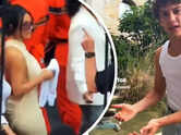 Kimi teases Kim for stealing his towel at Monaco GP - WATCH