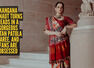 Kangana Ranaut continues her love affair with Indian handlooms in a stunning Patan Patola saree