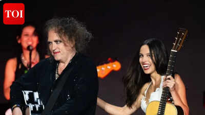Olivia Rodrigo reveals dad's fan moment on meeting The Cure's Robert Smith for the first time