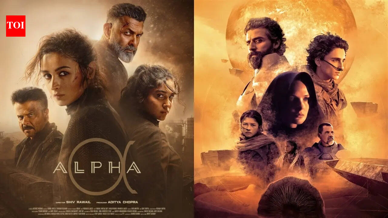 Alia Bhatt's new 'Alpha' poster draws comparisons to 'Dune'; fans react, 'Copy paste'