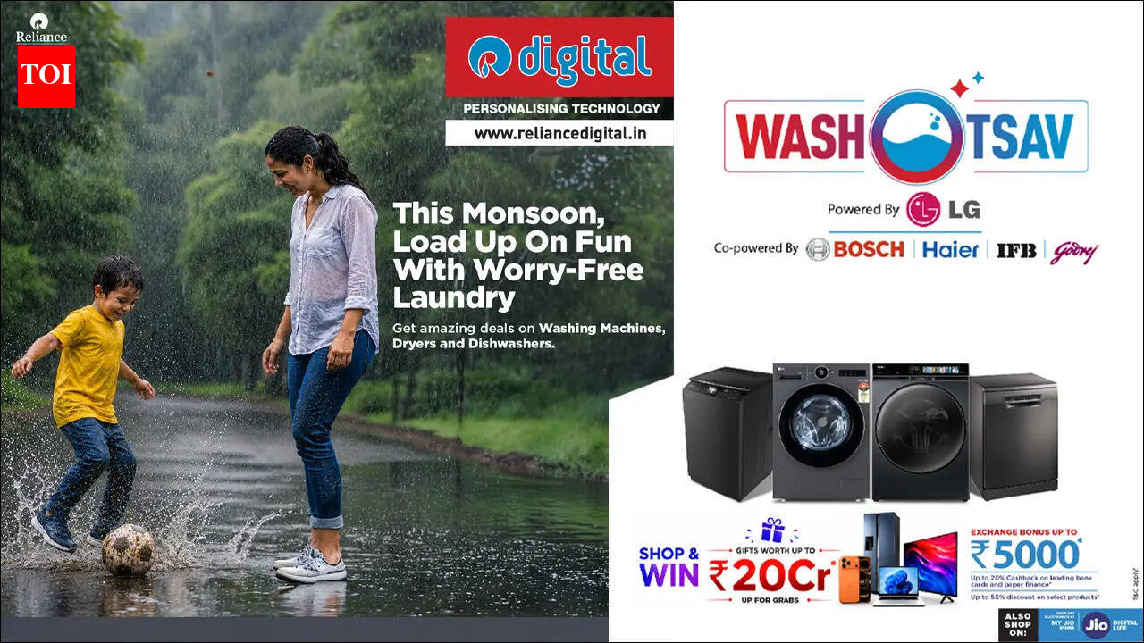 Reliance Digital announces ‘Washotsav’ sale: Big discounts on Washing Machines and crores in prizes