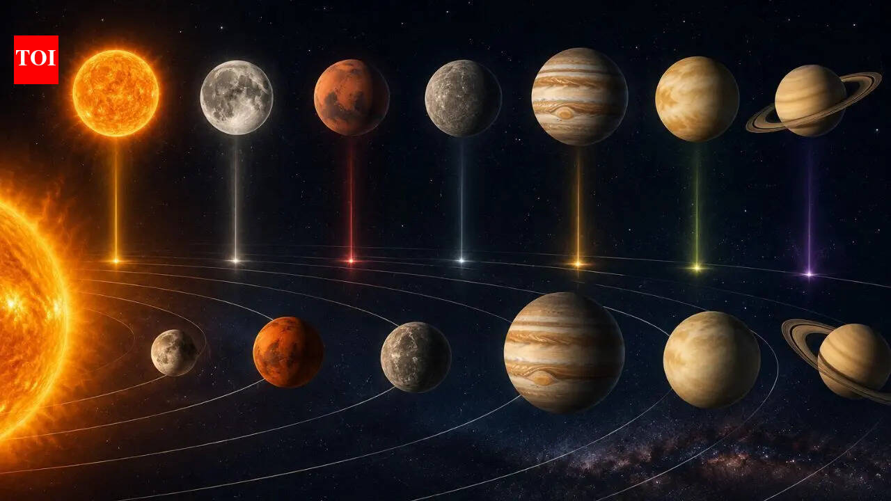 How did the days of the week get their names from planets
