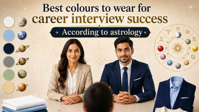 Best colours to wear for career interview success; According to astrology