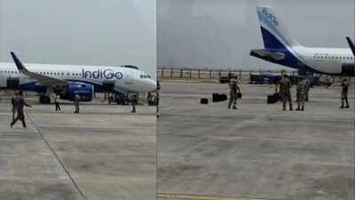 'Bomb' note in aircraft toilet grounds Lucknow-Delhi IndiGo flight