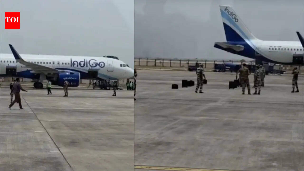 Bomb threat to IndiGo flight at Lucknow airport; security checks underway