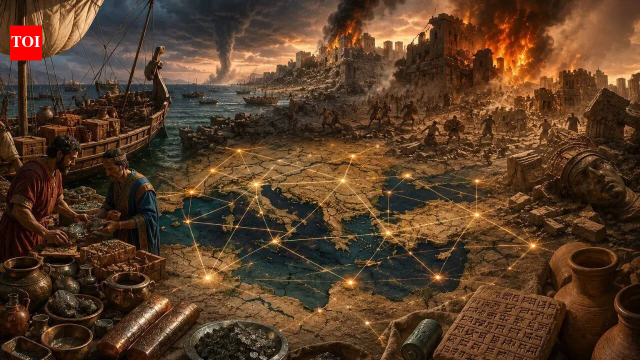 The Bronze Age ended with a network failure: The hidden story behind the 1177 BC collapse