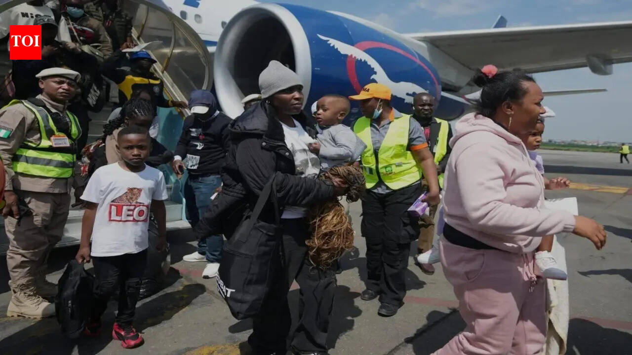First group of Nigerians returns home after anti-immigration protests in South Africa