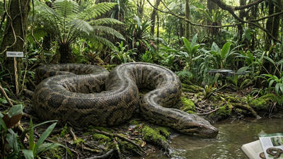  The 60-million-year-old snake that was bigger than any snake alive today