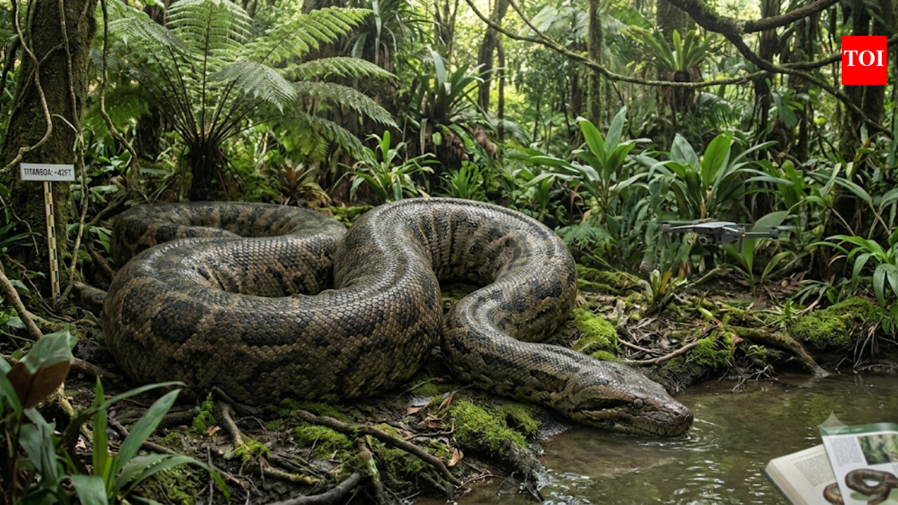 Titanoboa: The 60-million-year-old snake that was bigger than any