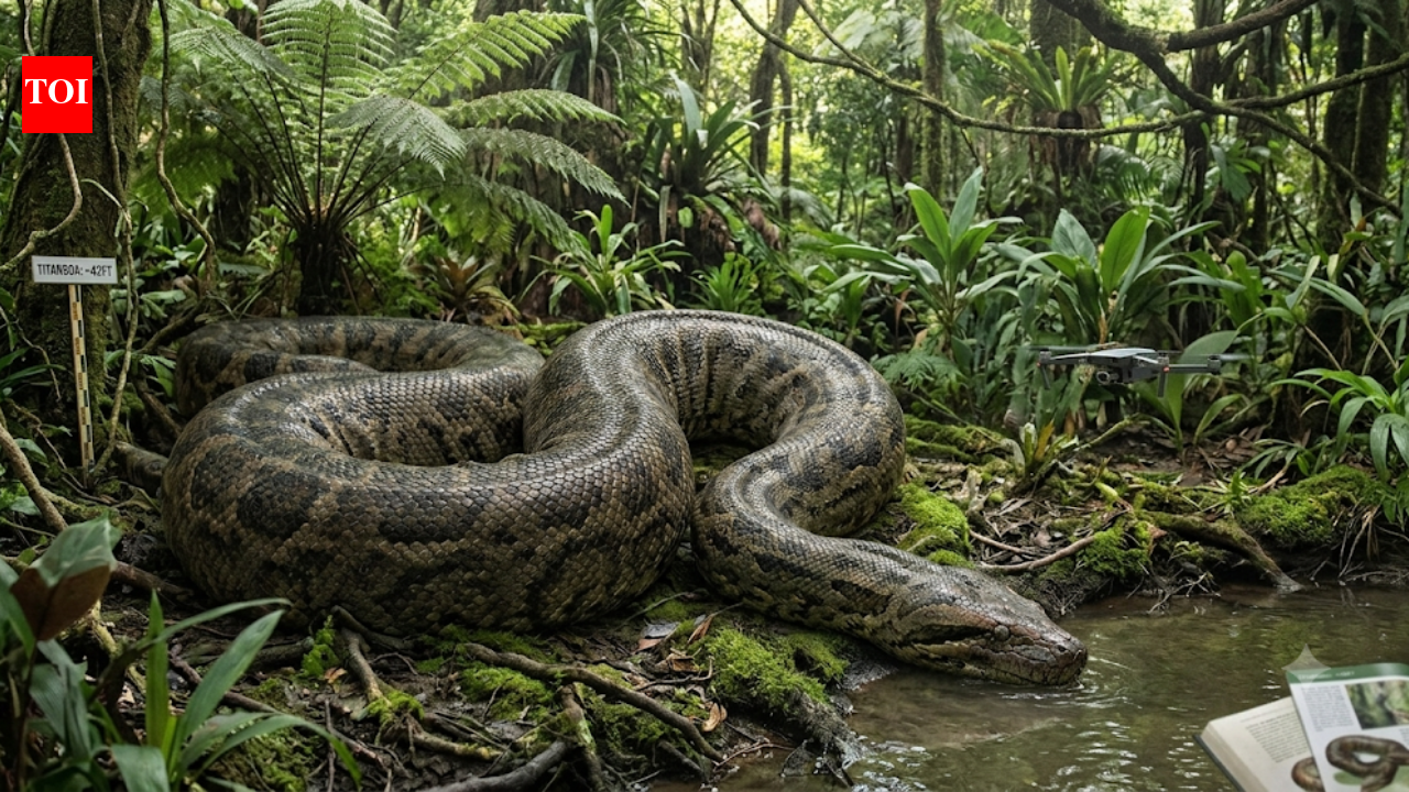Titanoboa: The 60-million-year-old snake that was bigger than any snake alive today