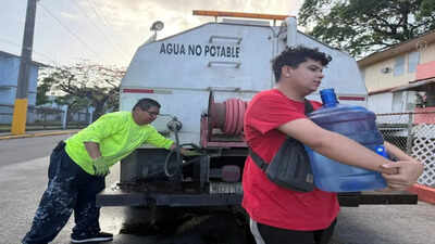 Once beset by power outages, Puerto Ricans also hit with severe water shortages