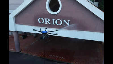 NIT-backed startup makes drone to clean high-rise structures