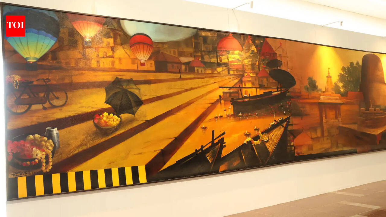 8000 bells, one awakening: Art arrives at Noida International Airport
