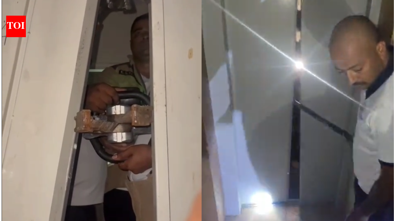4 youngsters trapped in elevator of Navi Mumbai high-rise for 90 minutes; rescued safely by firemen