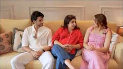 From cream sofas to Bombay to Goa poster: A peek inside Vedang Raina's rented Mumbai home with Farah Khan and Sharvari