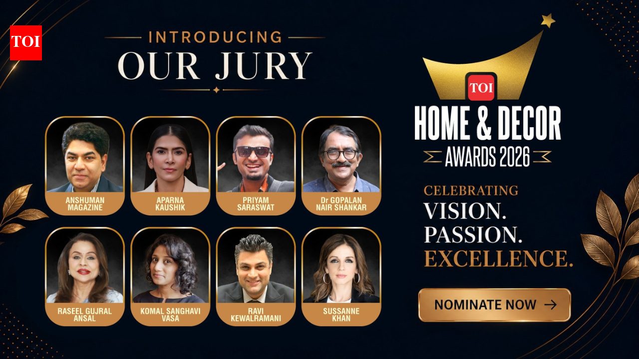 Meet the esteemed jury that will decide the winners of the inaugural TOI Home &amp; Decor Awards 2026